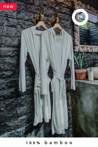 2x 100% bambus kimono (sonderanfertigung in Bali + naturfarbstoff) -15% OFF