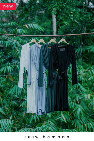 100% bambus kimono + lounge pants kombination (sonderanfertigung in Bali + naturfarbstoff) -15% OFF
